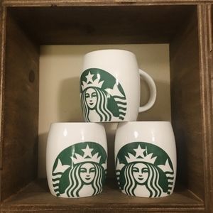 STARBUCKS Mugs (Set of 3)